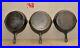 3_Griswold_No_8_large_small_logo_fry_pan_collectible_cast_iron_cookware_lot_D6_01_miwz