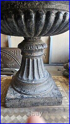 Antique Cast Iron Fountain 3 Tier LARGE Garden Decor