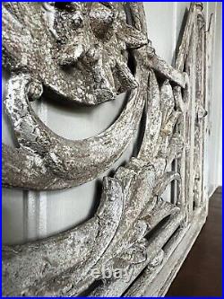 Antique French Ornate Cast Iron Railing Large