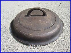 Antique Griswold 1096 Large Logo #6 Cast Iron High Dome Smooth Top Skillet LID