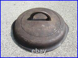 Antique Griswold 1096 Large Logo #6 Cast Iron High Dome Smooth Top Skillet LID