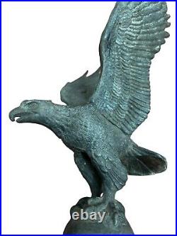 Antique Large Cast Iron Eagle Weathervane with Directional