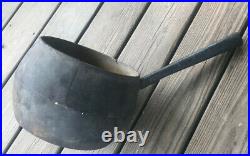 Antique RARE S&P Phila Philadelphia LRG Cast Iron 7 Quart Dipper Pot / Pan