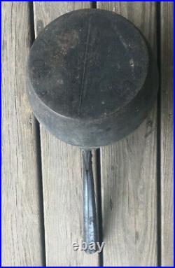 Antique RARE S&P Phila Philadelphia LRG Cast Iron 7 Quart Dipper Pot / Pan