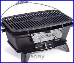 Ci-2020, Pre-Seasoned Large Cast Iron Charcoal Grill, Outdoor Camping