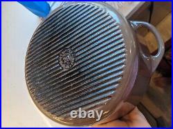 Cousances Cast Iron enamel large pot with lid le creuset #28 Large
