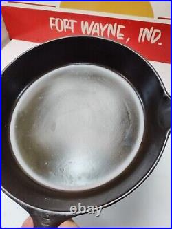 Fully Restored GRISWOLD CAST IRON SKILLET Pan Large Logo 11 Seasoned Flat