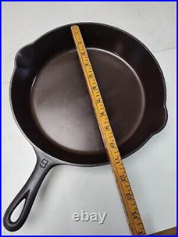 Fully Restored GRISWOLD CAST IRON SKILLET Pan Large Logo 11 Seasoned Flat