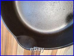 GRISWOLD Cast Iron SKILLET Frying Pan #4 LARGE BLOCK LOGO
