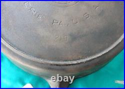 Griswold 12 Skillet With Heat Ring Large Logo #719 (item#1700)