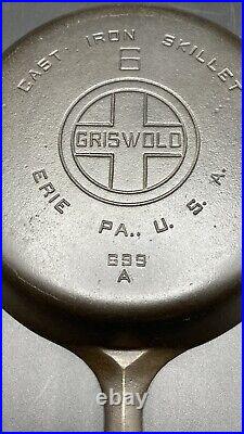 Griswold #6 Large Logo Cast Iron Skillet