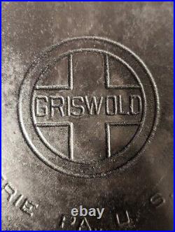 Griswold 704 Large Block Logo No. 8 Cast Iron Skillet, Restored
