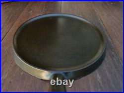 Griswold #7 Cast Iron Griddle With Large Block Logo Professionally Restored