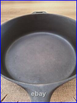 Griswold 80 Cast Iron Double Hinged Skillet Large Block Logo 1102 1103 Restored