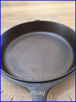 Griswold 80 Cast Iron Double Hinged Skillet Large Block Logo 1102 1103 Restored