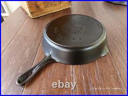 Griswold #8 Cast Iron Skillet With Large Block Logo And Heat Ring Restored