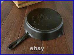 Griswold #8 Cast Iron Skillet With Large Block Logo & Heat Ring Restored