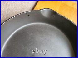 Griswold #8 LBL Cast Iron Skillet Smooth Bottom E. P. U p/n 704W Fully Restored