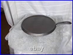 Griswold #9 609 a Griddle with Large Logo CLEANED SEASONED. READ DIS