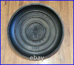 Griswold #9 Cast Iron Tite Top Dutch Oven Lid With Large Block Logo 2552 A