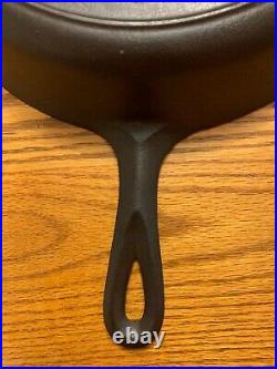 Griswold Cast Iron #10 Large Block Logo Skillet with Heat Ring Restored