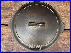 Griswold Cast Iron #5 High Dome Smooth Top Large Logo Skillet Lid