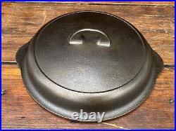 Griswold Cast Iron #5 High Dome Smooth Top Large Logo Skillet Lid