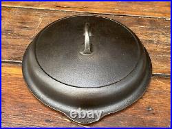 Griswold Cast Iron #5 High Dome Smooth Top Large Logo Skillet Lid