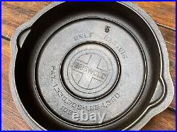 Griswold Cast Iron #5 High Dome Smooth Top Large Logo Skillet Lid