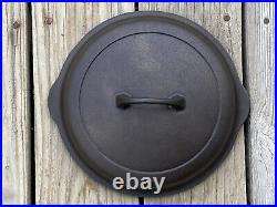 Griswold Cast Iron #7 High Dome Smooth Top Large Logo Skillet Lid