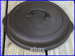 Griswold Cast Iron #7 High Dome Smooth Top Large Logo Skillet Lid