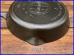 Griswold Cast Iron #7 Large Block Logo Skillet with Heat Ring