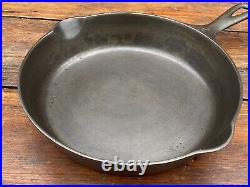 Griswold Cast Iron #7 Large Block Logo Skillet with Heat Ring