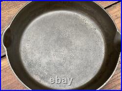 Griswold Cast Iron #7 Large Block Logo Skillet with Heat Ring