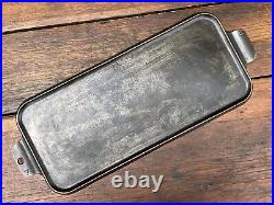 Griswold Cast Iron #7 Large Logo Rectangle Griddle