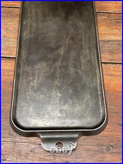 Griswold Cast Iron #7 Large Logo Rectangle Griddle