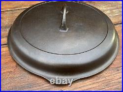 Griswold Cast Iron #9 High Dome Smooth Top Large Logo Skillet Lid