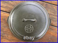 Griswold Cast Iron #9 Large Logo Button Logo Skillet Lid