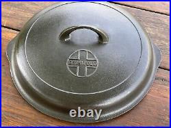 Griswold Cast Iron #9 Large Logo Button Logo Skillet Lid