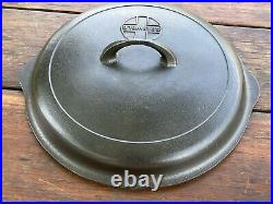 Griswold Cast Iron #9 Large Logo Button Logo Skillet Lid