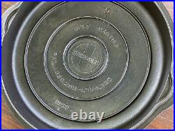 Griswold Cast Iron #9 Large Logo Button Logo Skillet Lid