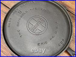 Griswold Cast Iron #9 Large Logo Griddle