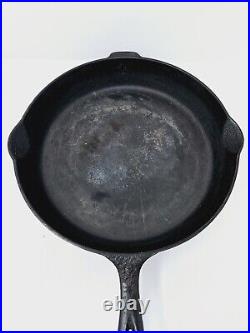 Griswold Cast Iron Skillet No. 12, Large Block Logo Heat Ring 719 FAST SHIPPING