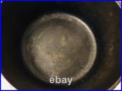 Griswold Erie No. 6 Cast Iron Dutch Oven Pot Large Slant Logo 2605 Pre Lid 2606