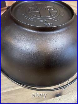 Griswold Large Block Logo #3 Scotch Bowl