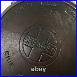 Griswold Large Logo #8, 10-1/2 Cast Iron Skillet, #704 Fresh Find
