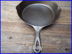 Griswold Large Logo #8, 10-1/2 Cast Iron Skillet with Heat Ring, #704, Restored