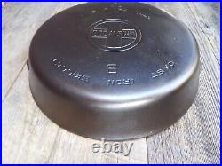 Griswold Large Logo #9 / 11 Smooth Bottom Cast Iron Skillet, #710, Restored