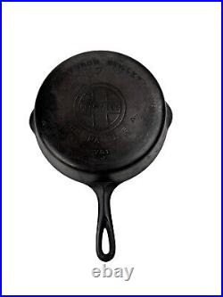 Griswold No. 7 Cast Iron Skillet with Large Block Logo Erie PA USA 701J