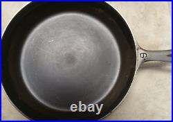 Griswold No. 9 Cast Iron Skillet Large Block Logo, 710 AX